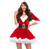 Miss Claus Juhlapuku - Seksikäs Halloween & Jouluhäät-Mekot-EmiyoSuomi