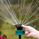 Liora | 12-in-1 puutarhan kastelijärjestelmä 360° pyörivällä sprinklerillä