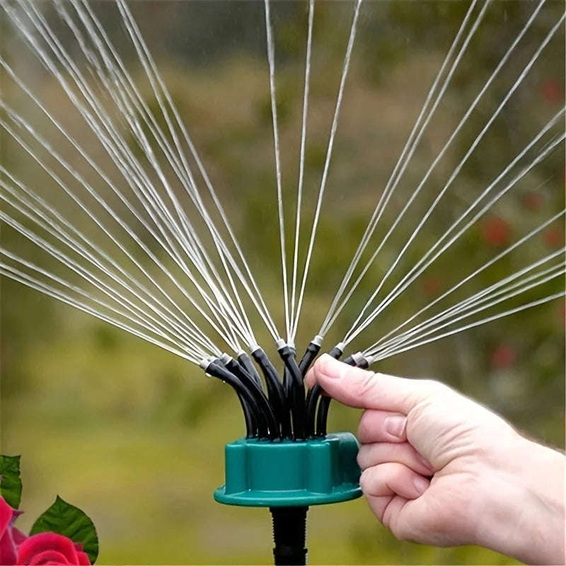 Liora | 12-in-1 puutarhan kastelijärjestelmä 360° pyörivällä sprinklerillä
