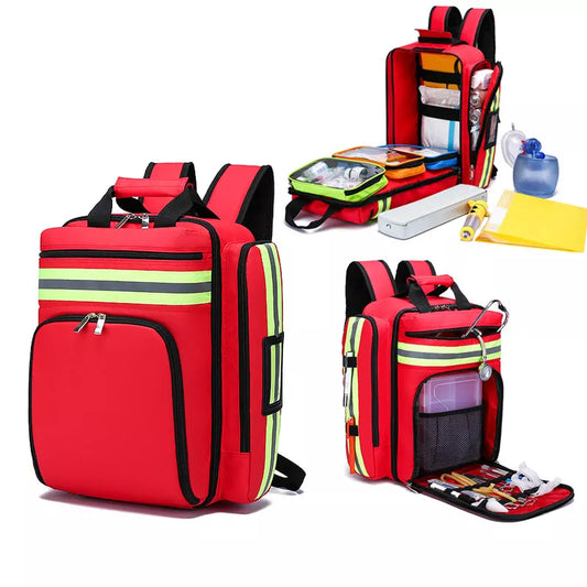 Suuri ensiapu- ja selviytymislaukku - RescueReady-***Large First Aid & Survival Backpack - RescueReady-EmiyoSuomi
