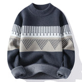 Jouluneule miesten pyöreäkaula pullover paksu casual talvineule