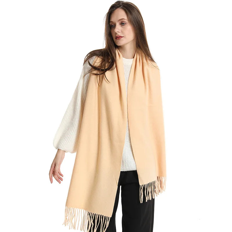 Naisten talvihuivi | 62 väriä, Pashmina, lämmin