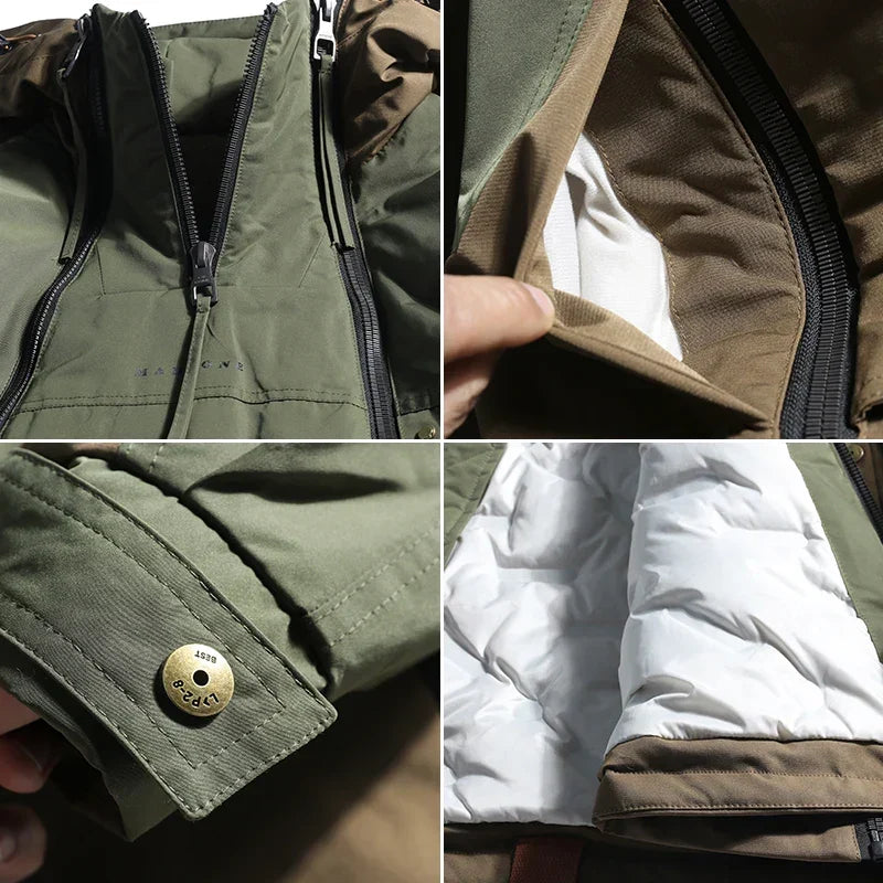 Sateentakki Techwear | Värikäs, Vedenpitävä