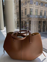Isabella – Vintage PU-nahkainen käsilaukku