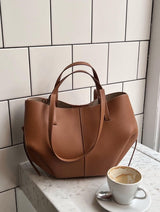 Isabella – Vintage PU-nahkainen käsilaukku