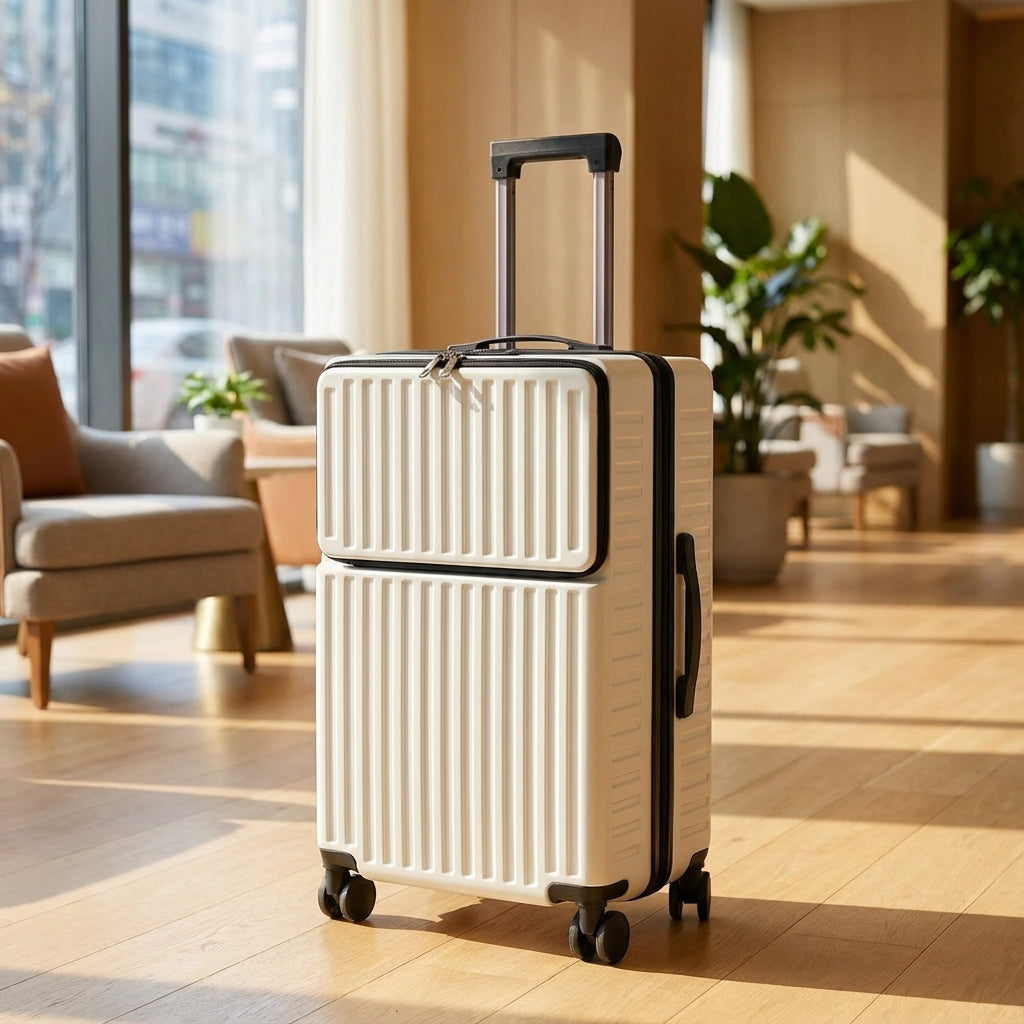 Spinner Matkalaukku etutaskulla - Travelift