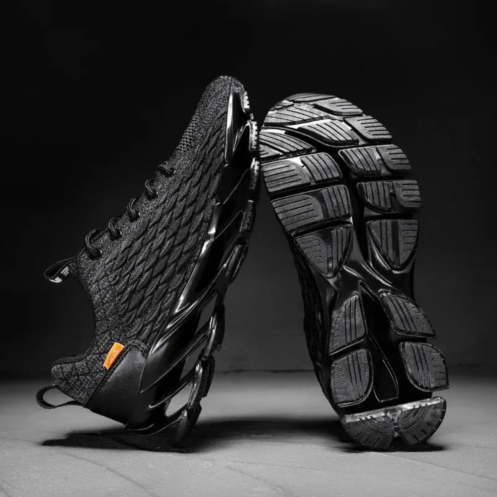Sportschoenen Heren Hardloopschoenen Demping Vetersluiting Casual