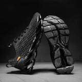 Sportschoenen Heren Hardloopschoenen Demping Vetersluiting Casual