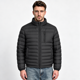 Men’s cold-weather jacket | Lightweight, down-filled | Plus sizes, fall and winter