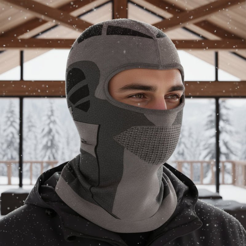 Unisex Thermal Full-Face Balaclava - tuulenkestäviin talviurheiluihin