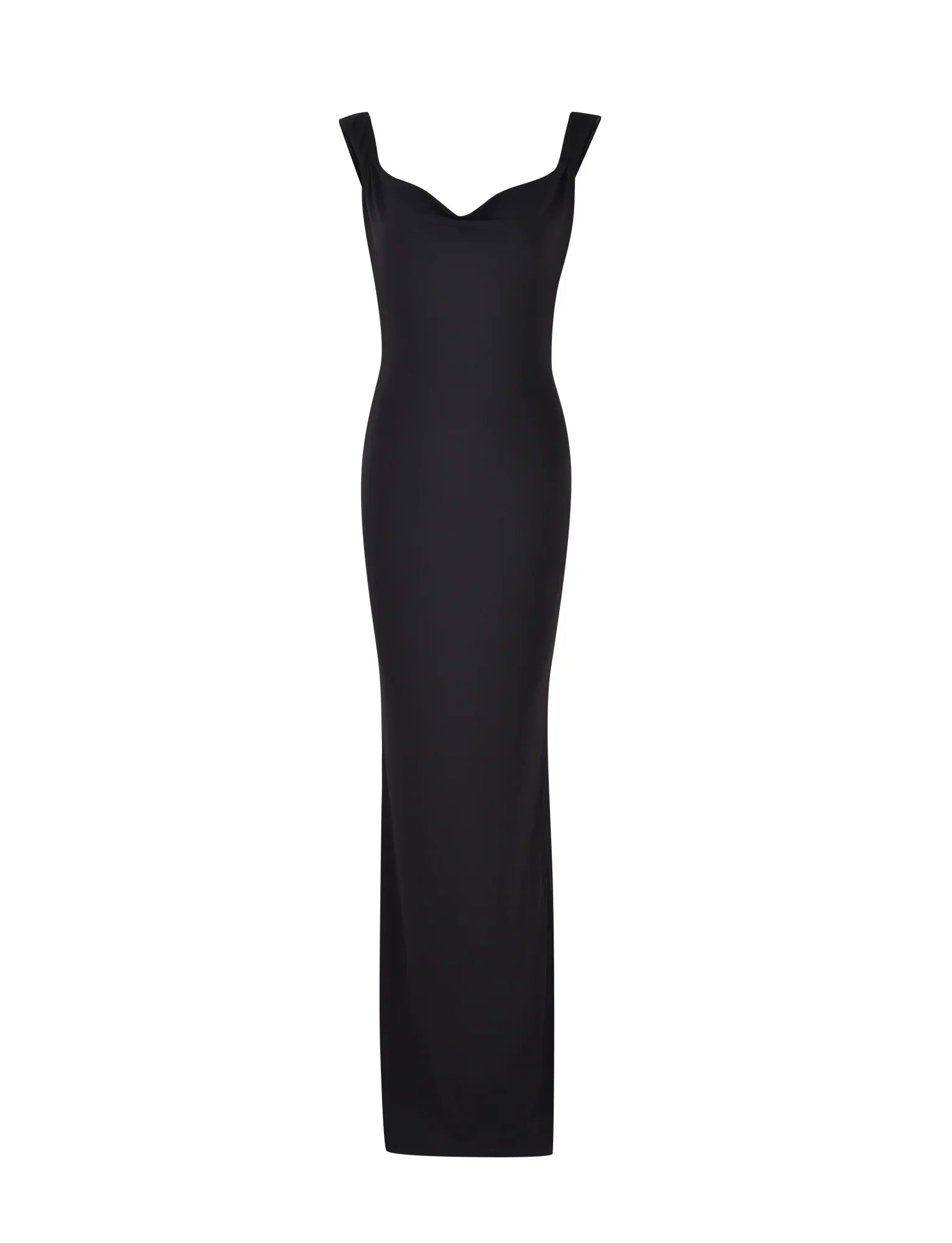 Satin-maksimekko nauhalla - Tyylikäs ja elegantti-Mekot-EmiyoSuomi
