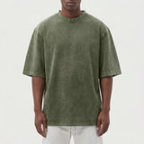 Miesten T-Paita | Ylisuurennettu Pesu-Vintage