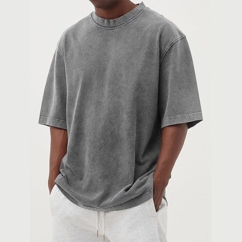 Miesten T-Paita | Ylisuurennettu Pesu-Vintage