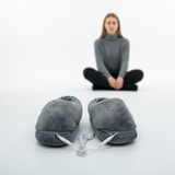 USB-lämmitettävät tohvelit pehmeällä plyysiverhoilulla, unisex talvisisätossut