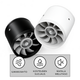Stille Afvoerluchtventilator Voor Effectieve Ventilatie