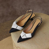 Slingback-Korkokengät - Terävä Kärkinen - Tyylikäs & Chic - EmiyoSuomi