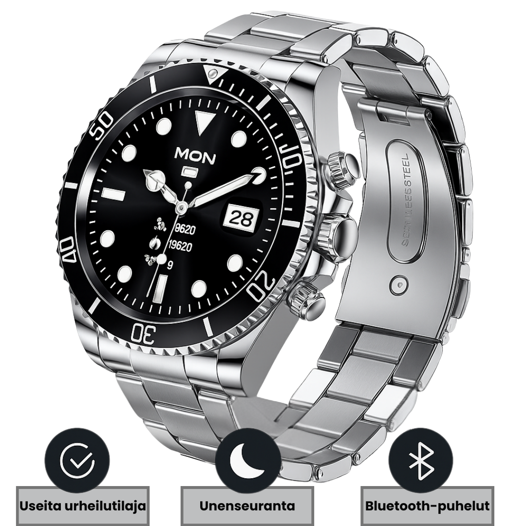 Max - Luxe Slimhorloge met Roestvrijstalen Band
