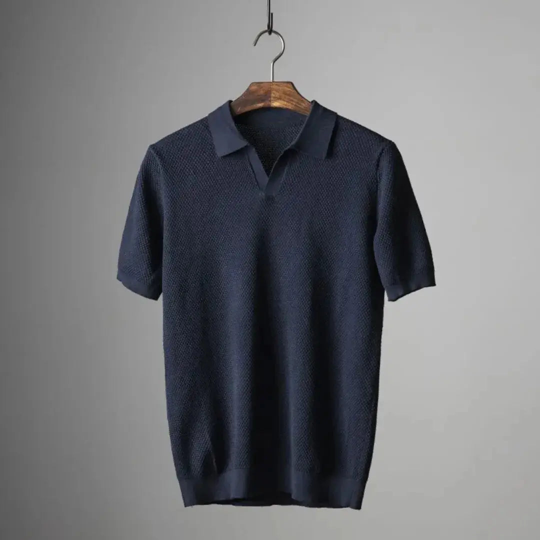 Miesten puuvilla casual paita | Valer Peru-puuvilla polo