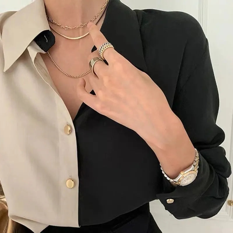 Naisten paita | Pitkät hihat ja ajaton eleganssi