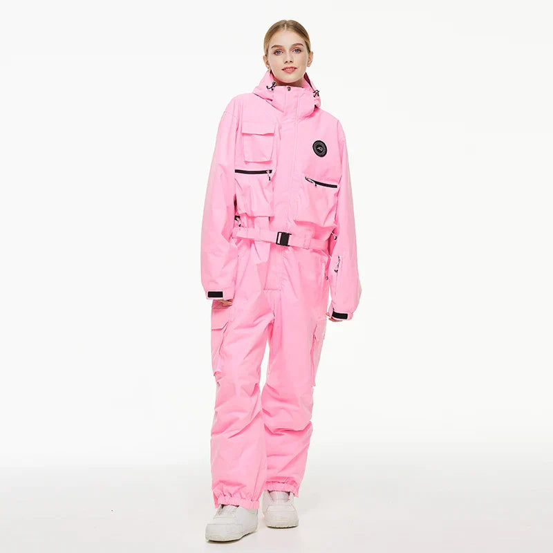 Vedenpitävä hiihtokombinaatti - lämpöeristetty - aikuisille