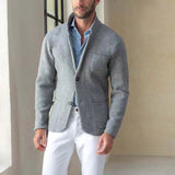 Miesten Neulepusero | Casual Cardigan | Moderni Istuvuus