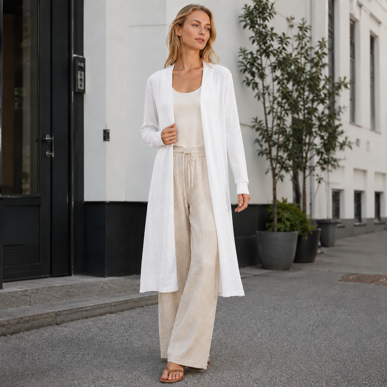 Long cardigan | Comfortable, stylish | Warm
