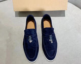 Miesten nahkakengät slip-on mokkasiinit mukavat