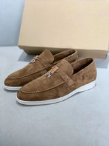 Miesten nahkakengät slip-on mokkasiinit mukavat