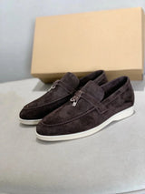 Miesten nahkakengät slip-on mokkasiinit mukavat