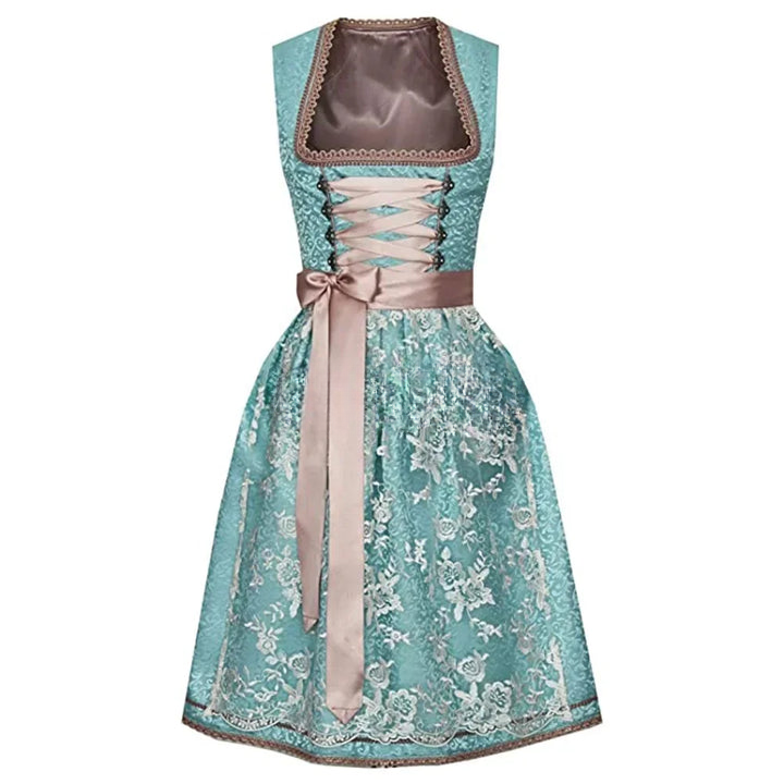 Naisten Mini Dirndl-mekko - Perinteinen Oktoberfest-muotoilu - Juhlavampi Trachten-mekko
