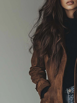 Naisten Klassinen Trenchcoat Vintage-tyyli