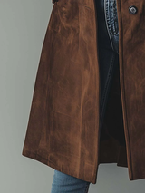 Naisten Klassinen Trenchcoat Vintage-tyyli