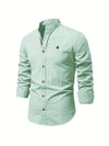 Miesten Kauluspaita | Slim Fit, Pystykaulus | Elegantti Casual