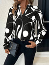 Tyylikäs Blouse Élégante - Arkinen Rentouttava Tyyli-Kesäasut-EmiyoSuomi