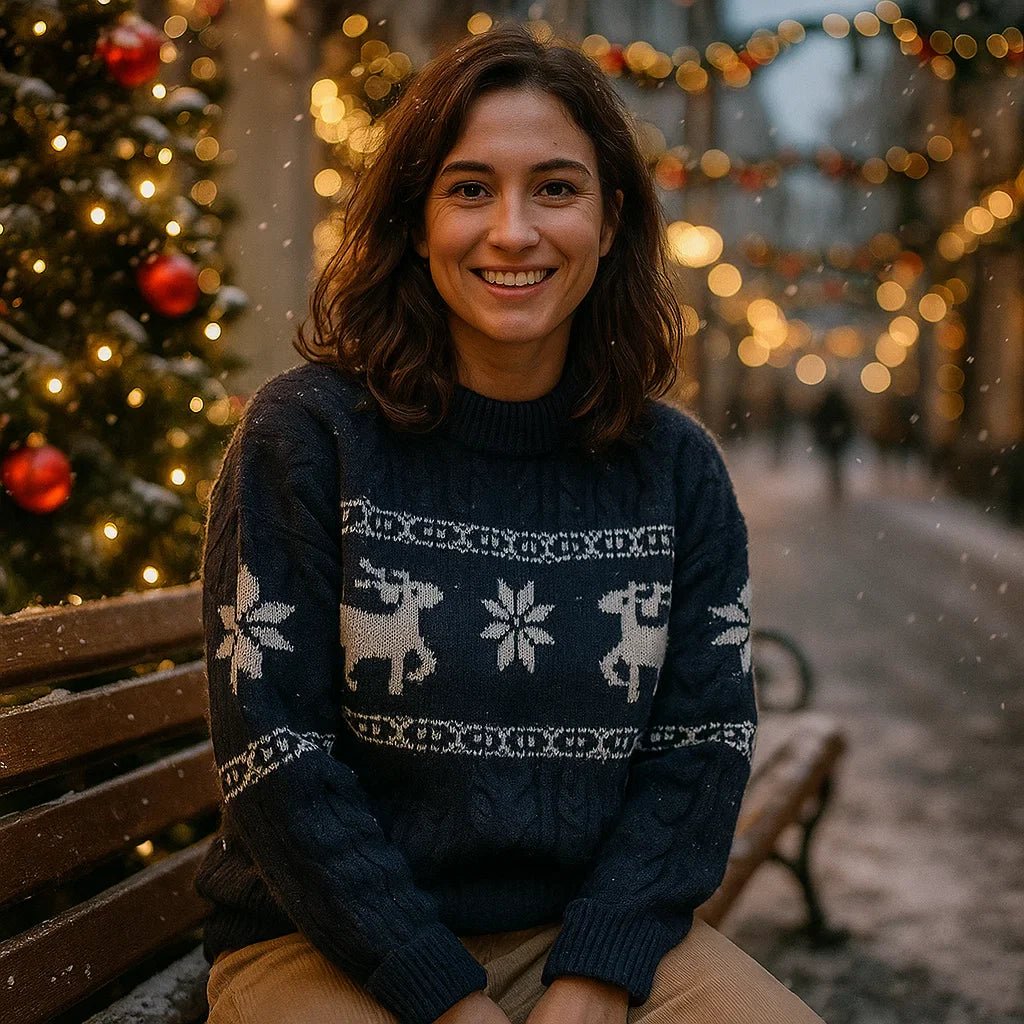 Aimée – Paksu Kashmirneule – Lämmin – Laadukas – Tyylikäs - EmiyoSuomi - Joulupuserot