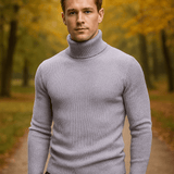 Alfard Polo - Italialainen Villapaita Miehille - Tyylikäs & Mukava - EmiyoSuomi - Villapaita Miehet