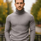 Alfard Polo - Italialainen Villapaita Miehille - Tyylikäs & Mukava - EmiyoSuomi - Villapaita Miehet