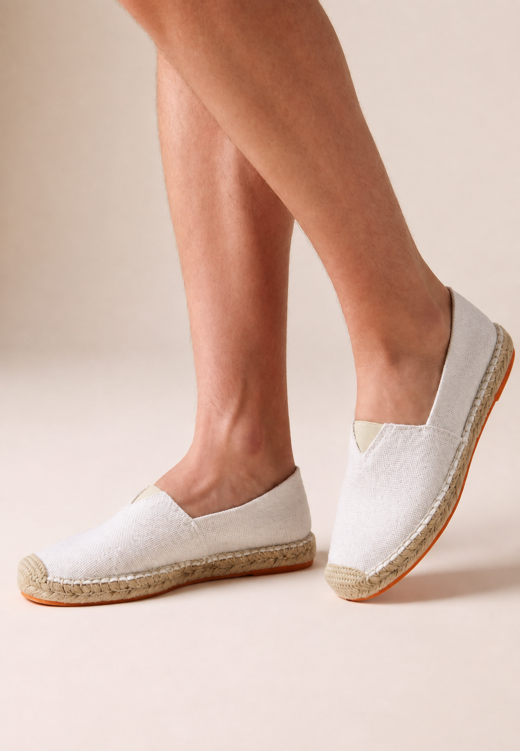 Miesten slip-on kengät | Juutti pohja, nilkka suljettu