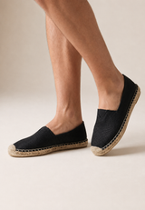 Miesten slip-on kengät | Juutti pohja, nilkka suljettu