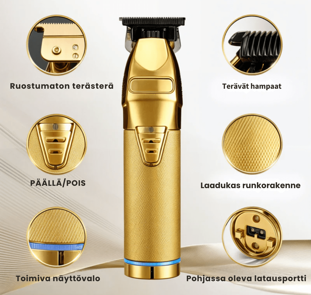 Ammattimainen Ladattava Hiustenleikkuri Trimmeri - EmiyoSuomi - Pakolliset tarvikkeet