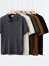 Andreas Neulepolo Kauluksella - Tyylikäs & Elegantti - EmiyoSuomi - Miesten T - paidat