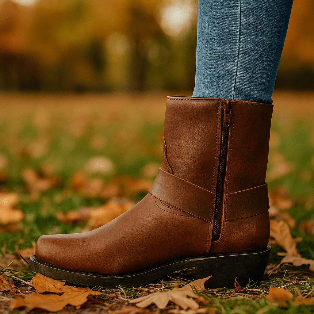 Andrew - Cowboy Saappaat Western - Kestävä Mukavuus - Tyylikäs Kestävyys - EmiyoSuomi - Saappaat Nainen