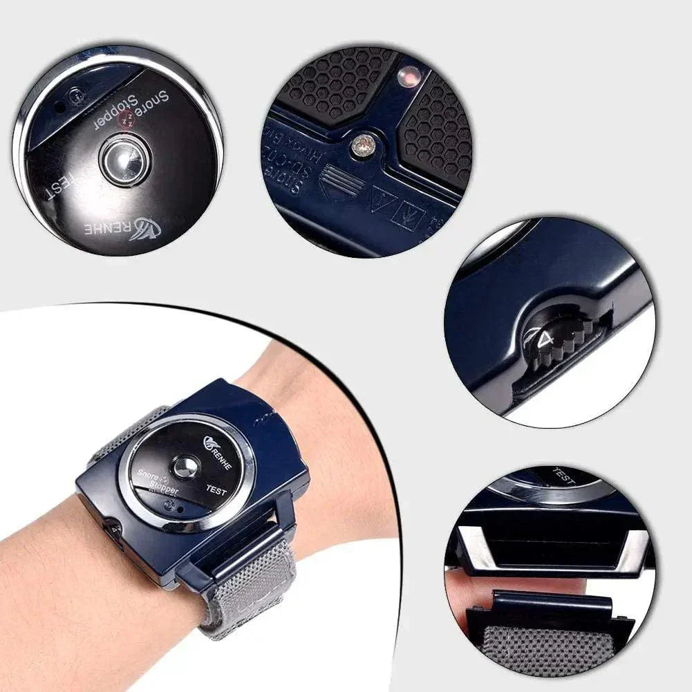 Älykäs Uniapneavyöhyketerapia – SnoreFree-*Smart Anti-Snoring Wristband – SnoreFree-EmiyoSuomi