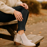 Damen Stiefeletten - Seitenreißverschluss - Robustes Obermaterial - Stilla