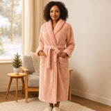 Velura Luxe – Stijlige Fleece-badjas met Topcomfort