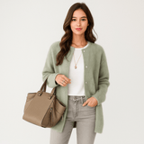 Aubrey Blød Villa Cardigan - Mukava - Tyylikäs - Lämmin - EmiyoSuomi - Neuleet