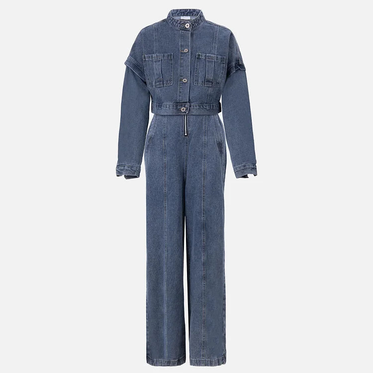 Denim-asusarja | Lomaripustin ja asustin, vetoketju