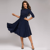 VIOLA - Chic longue robe - chaîne à nouer élégante-Mekot-EmiyoSuomi