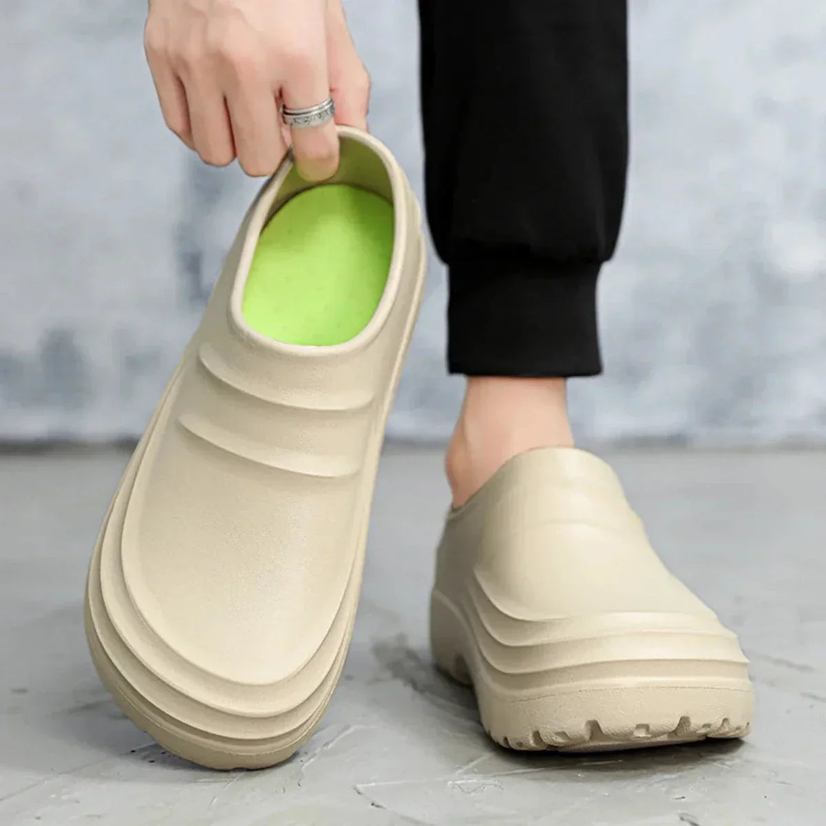 Ortopediset klomit | Vedenpitävät, hengittävät | Musta, Beige