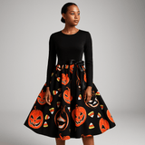 Benedetta - Elegant Pitkähiha Kostyymi Mekko - Mukava Design - EmiyoSuomi - Halloween